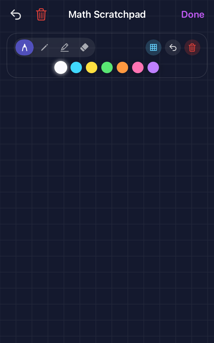 Apple Pencil Scratchpad Interface in CoMP